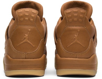 Air Jordan 4 Retro PRM 'Wheat' 819139-205 (Warna Gandum) Details for Air Jordan 4 Retro PRM 'Wheat' 819139-205 (Warna Gandum)