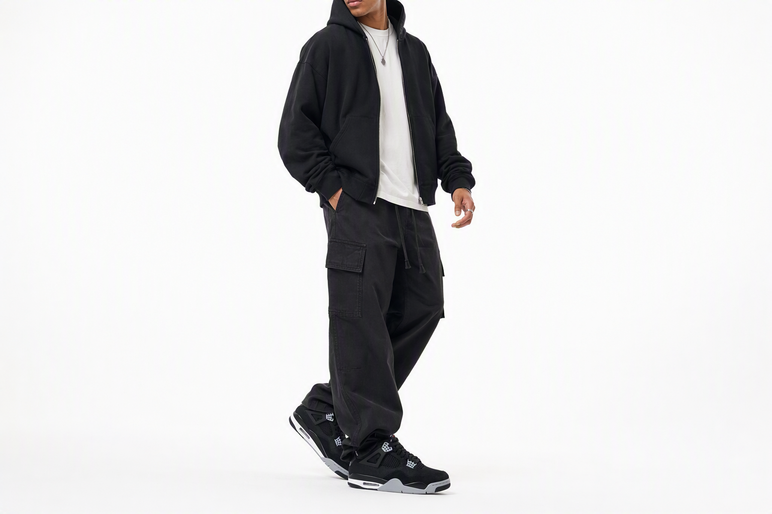 Order Air Jordan 4 复刻特别版 '黑色帆布' DH7138-006
