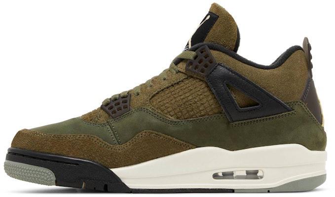 Air Jordan 4 Retro SE 'Craft - Olive' FB9927-200 Lookbook Air Jordan 4 Retro SE 'Craft - Olive' FB9927-200