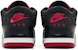 Air Jordan 4 RM 'Bred' Lelaki Hitam Merah FQ7939-061