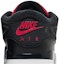 Sizing Air Jordan 4 RM 'Bred' Lelaki Hitam Merah FQ7939-061