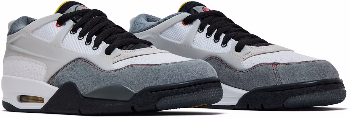Air Jordan 4 RM Premium Putih Hitam Kelabu Asap Merah Api IB8052-100 Cheap Air Jordan 4 RM Premium Putih Hitam Kelabu Asap Merah Api IB8052-100