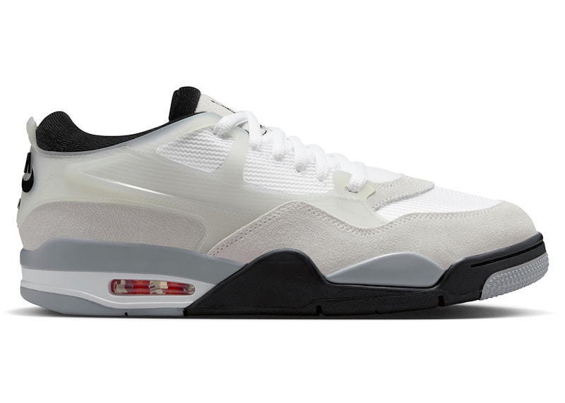 Air Jordan 4 RM White Light Smoke Grey Black FQ7939-108