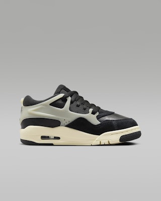 (Youth) Air Jordan 4RM 'Black Sail Coconut' FQ7938-006 Lookbook (Youth) Air Jordan 4RM 'Black Sail Coconut' FQ7938-006