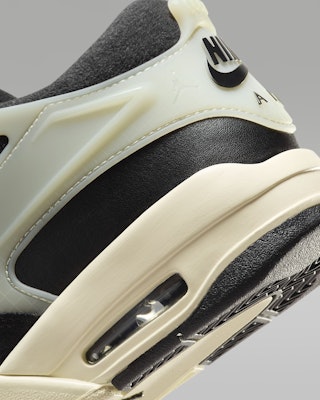 (Youth) Air Jordan 4RM 'Black Sail Coconut' FQ7938-006 Cheap (Youth) Air Jordan 4RM 'Black Sail Coconut' FQ7938-006