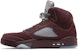 Air Jordan 5 'Burgundy' Lelaki Kasut Sneakers DZ4131-600
