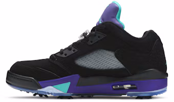 Lookbook Air Jordan 5 Low 高爾夫鞋‘黑葡萄’CU4523-001
