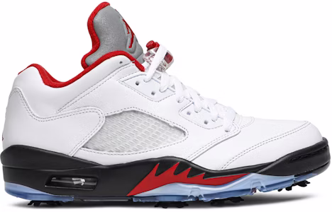에어 조던 5 로우 골프 '파이어 레드' ️ CU4523-100 Buy 에어 조던 5 로우 골프 '파이어 레드' ️ CU4523-100