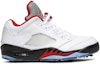 Buy Air Jordan 5 Low Golf 'Fire Red' Merah Api CU4523-100