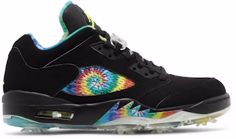 Air Jordan 5 Low Golf 'Peace & Love - Black' CW4205-002 Air Jordan 5 Low Golf 'Peace & Love - Black' CW4205-002