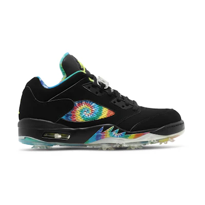 Jordan 5 Low Golf 'Peace & Love - Black'