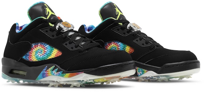 Air Jordan 5 Low Golf '和平與愛 - 黑色' CW4205-002 Cheap Air Jordan 5 Low Golf '和平與愛 - 黑色' CW4205-002
