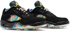 Cheap Air Jordan 5 Low Golf 'Peace & Love - Hitam' CW4205-002