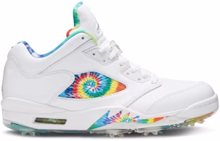 Air Jordan 5 Low Golf 'Peace, Love, and Golf' CW4205-100 Air Jordan 5 Low Golf 'Peace, Love, and Golf' CW4205-100