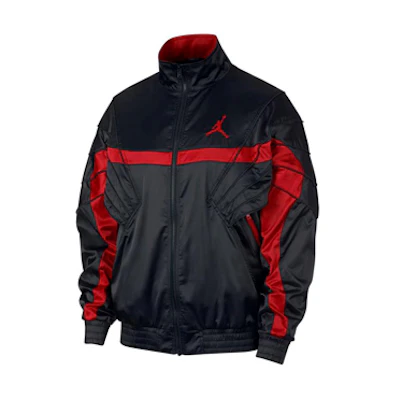 Air Jordan 5 Mens Loose Fit Sportswear Jacket Black AR3131-010