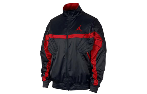 Order エアジョーダン5 メンズルーズフィットスポーツジャケット ブラック AR3131-010