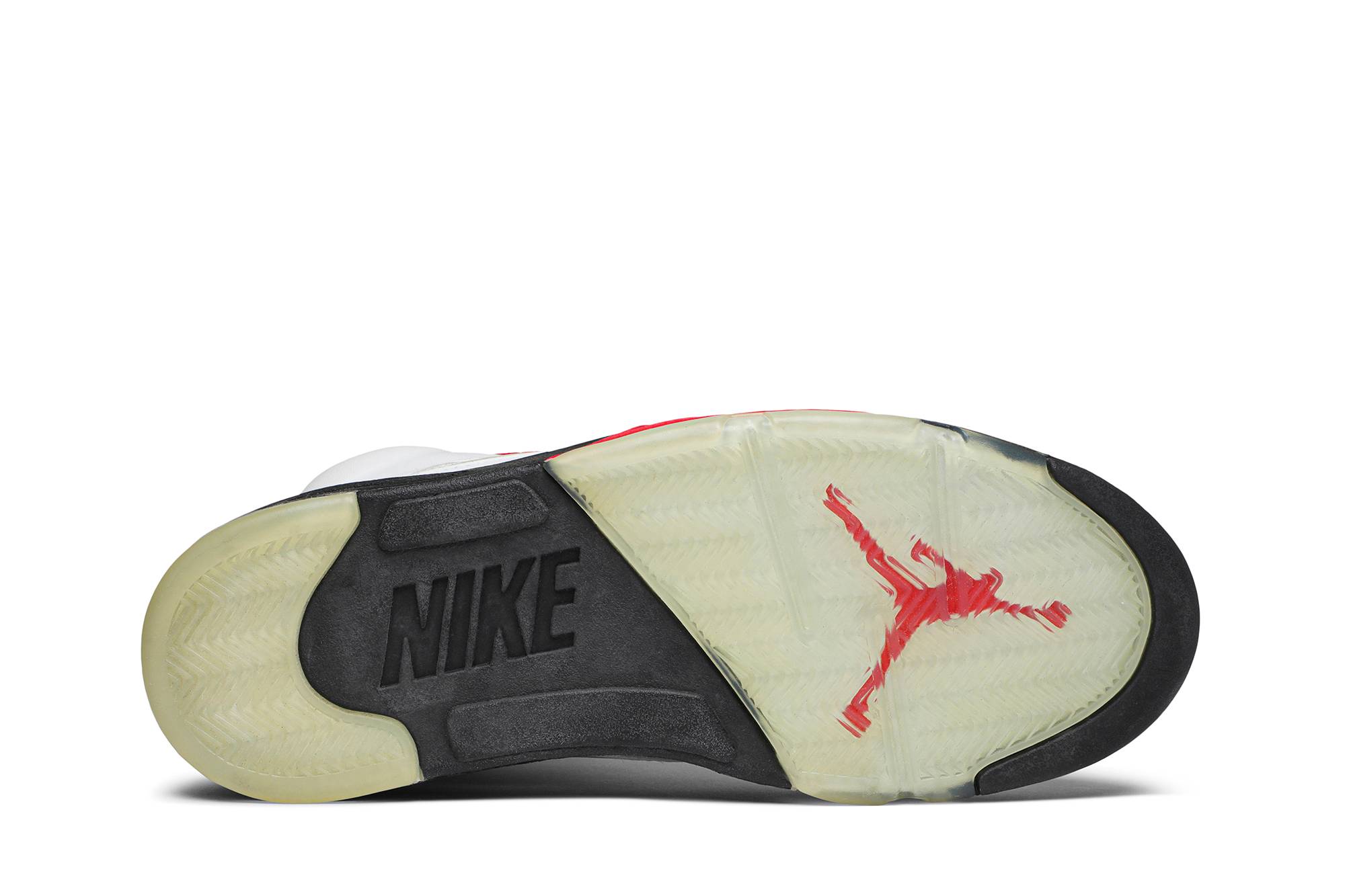 Shop Air Jordan 5 復刻版 2000 '火紅' 136027-101