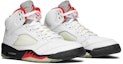 Cheap Air Jordan 5 Retro 2000 'Fire Red' Merah Api 136027-101