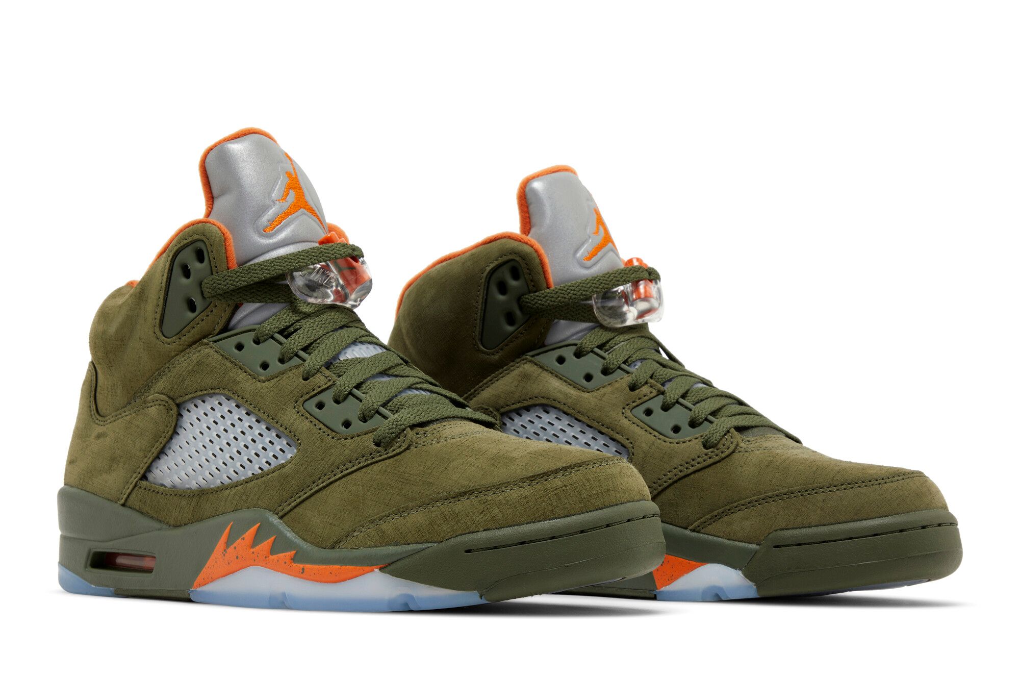 Cheap Air Jordan 5 Retro 2024 'Olive' Sepatu Pria DD0587-308