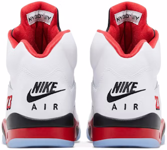 Air Jordan 5 Retro Merah Api Lidah Hitam (2025) HQ7978-101 Details for Air Jordan 5 Retro Merah Api Lidah Hitam (2025) HQ7978-101