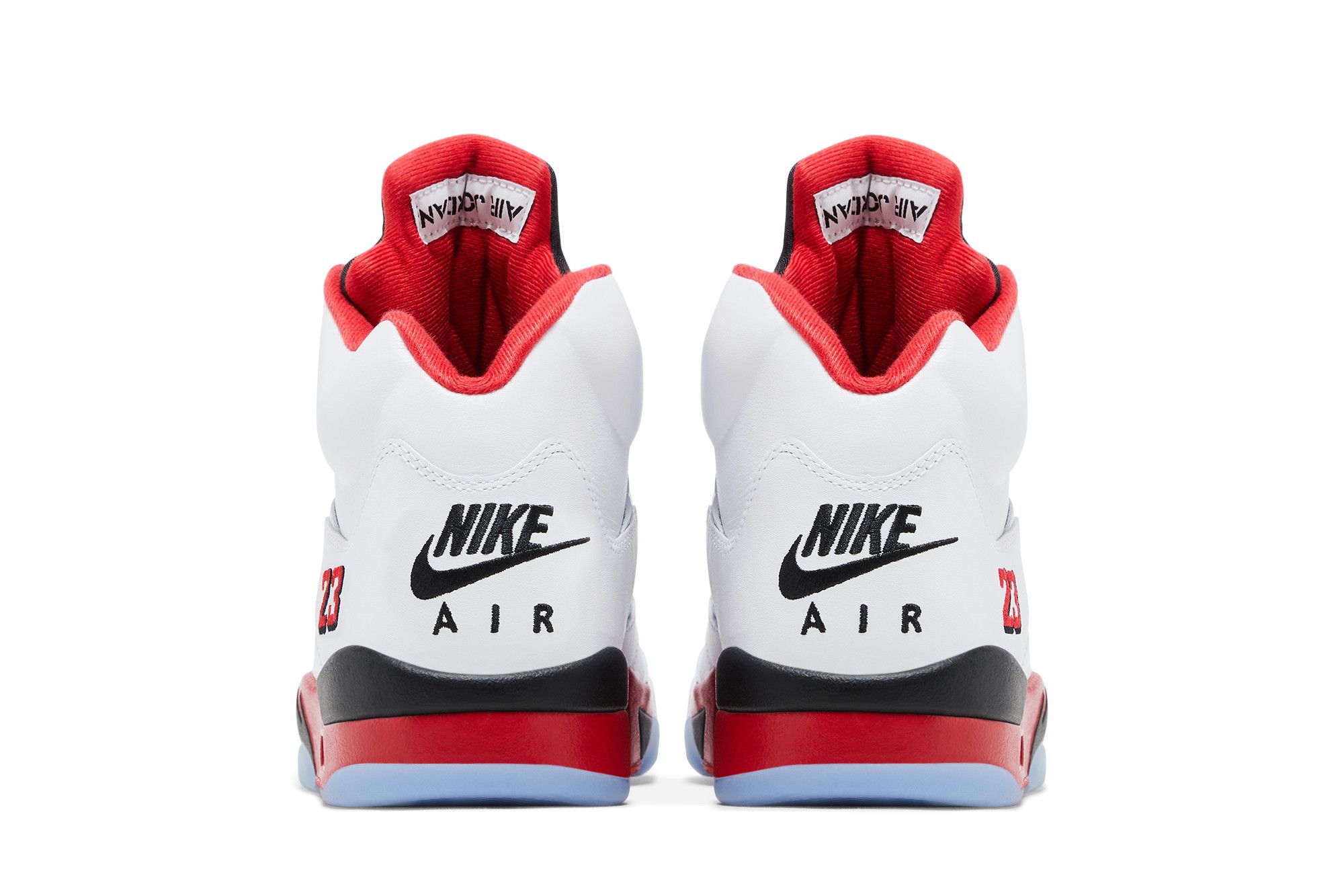 Sizing Air Jordan 5 復刻版火紅黑舌（2025） HQ7978-101