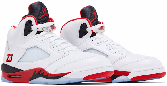 Air Jordan 5 Retro Merah Api Lidah Hitam (2025) HQ7978-101 Cheap Air Jordan 5 Retro Merah Api Lidah Hitam (2025) HQ7978-101