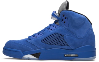 에어 조던 5 레트로 '블루 스웨이드' 136027-401 Lookbook 에어 조던 5 레트로 '블루 스웨이드' 136027-401