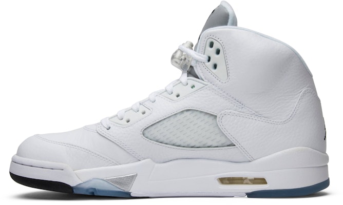 Air Jordan 5 Retro 'Metallic White' 2015 136027-130 Lookbook Air Jordan 5 Retro 'Metallic White' 2015 136027-130