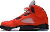 Lookbook Air Jordan 5 Retro 'Raging Bull' 2021 Lelaki Merah DD0587-600
