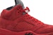 Kasut Air Jordan 5 Retro 'Red Suede' 136027-602