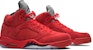 Kasut Air Jordan 5 Retro 'Red Suede' 136027-602