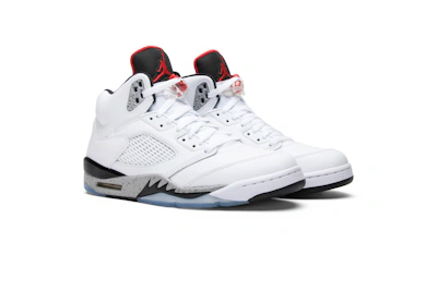 Air Jordan 5 Retro 'White Cement' 136027-104