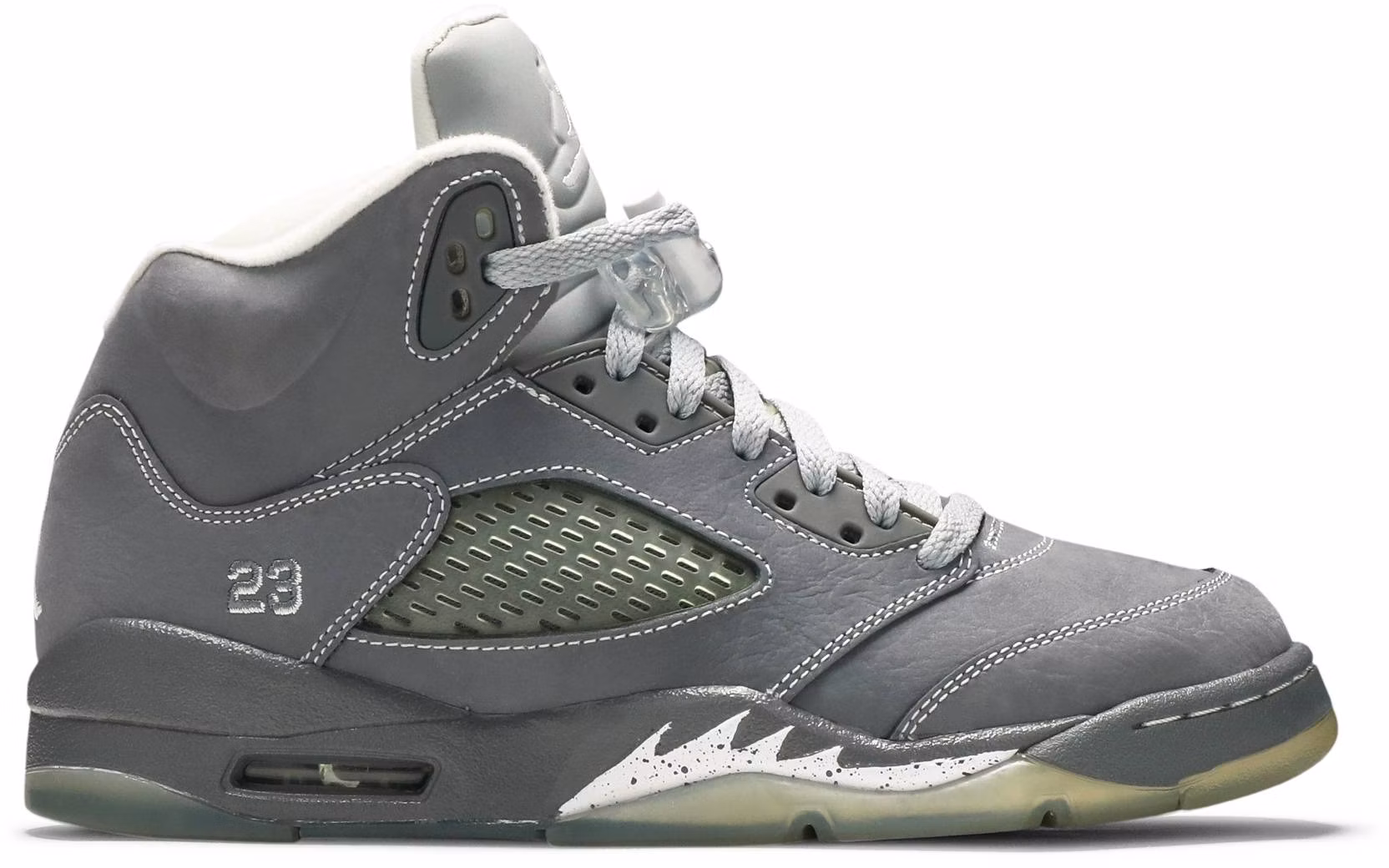 (Grade School) Air Jordan 5 Retro 'Wolf Grey' 440888‑005 440888005