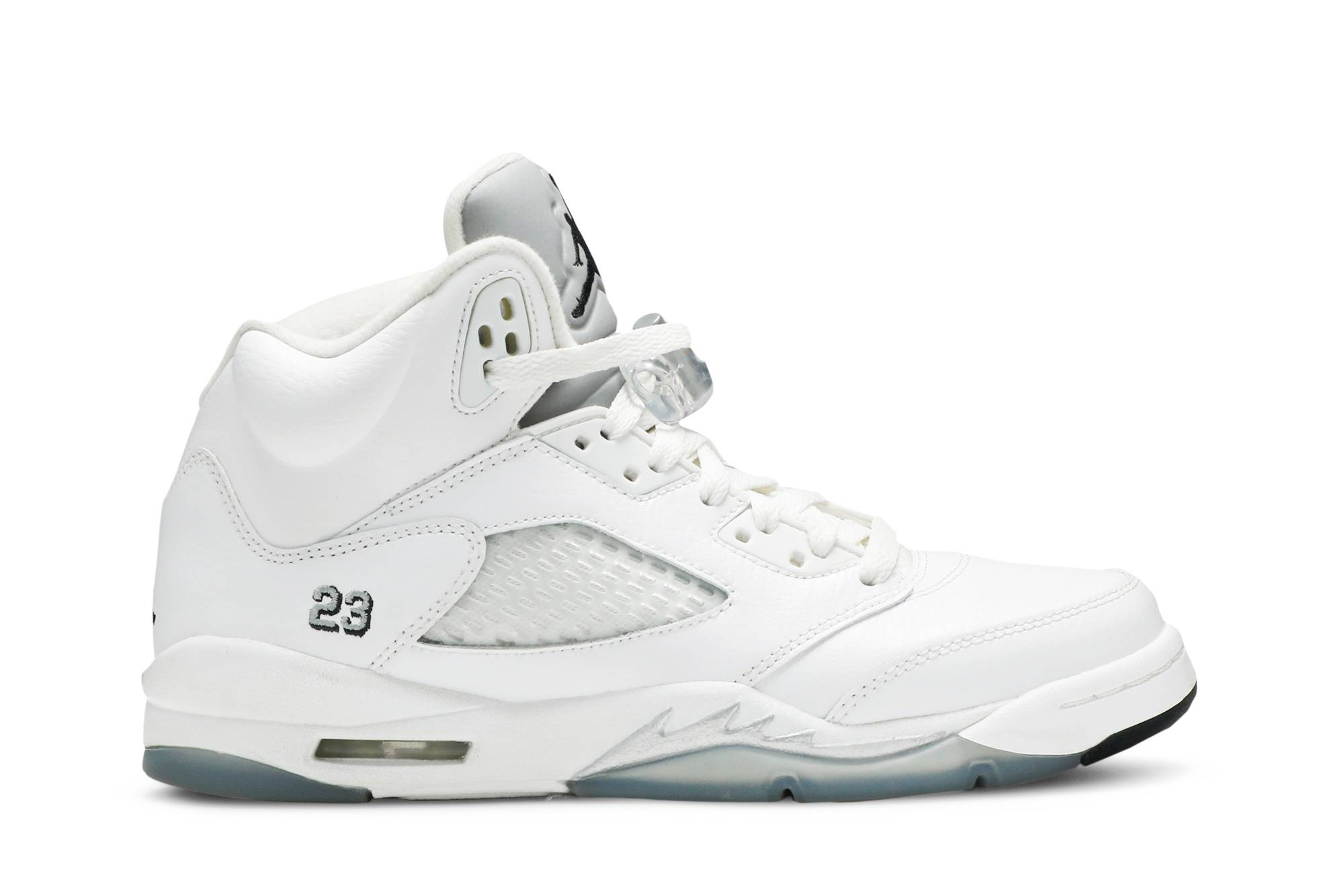 jordan retro 5 all white