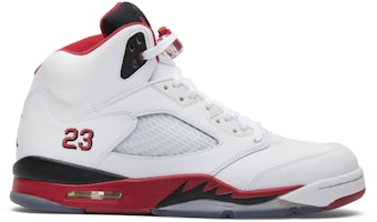 Air Jordan 5 Retro Black Tongue 'Fire Red' 2013 136027-120 Air Jordan 5 Retro Black Tongue 'Fire Red' 2013 136027-120