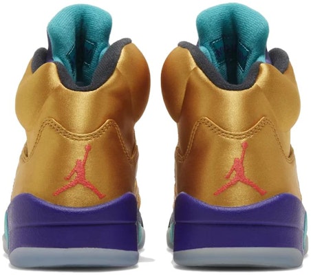Air Jordan 5 Retro High Gold Fresh Prince of Bel Air F F MNJDLS