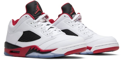 에어 조던 5 레트로 로우 '파이어 레드' 819171-101 Cheap 에어 조던 5 레트로 로우 '파이어 레드' 819171-101