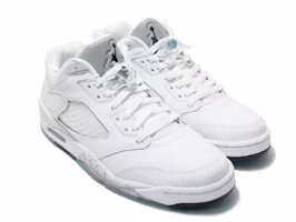 (Women) Air Jordan 5 Retro Low 'Metallic White' 2006 314337-101 (Women) Air Jordan 5 Retro Low 'Metallic White' 2006 314337-101