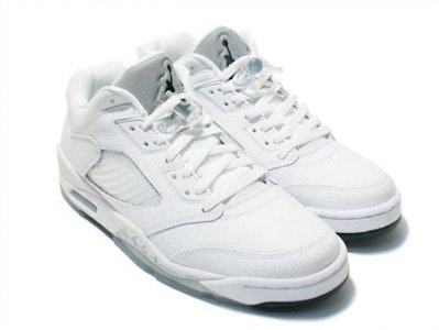 (W) Air Jordan 5 Retro Low 'Metallic White' 2006 Putih Metalik 314337-101 Buy (W) Air Jordan 5 Retro Low 'Metallic White' 2006 Putih Metalik 314337-101