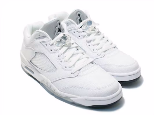 (Women) Air Jordan 5 Retro Low 'Metallic White' 2006 314337-101 Buy (Women) Air Jordan 5 Retro Low 'Metallic White' 2006 314337-101
