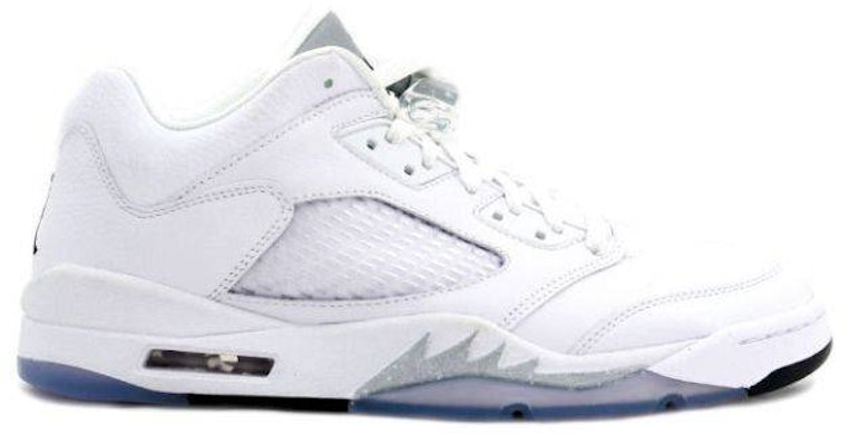 (Women) Air Jordan 5 Retro Low 'Metallic White' 2006 314337-101 Lookbook (Women) Air Jordan 5 Retro Low 'Metallic White' 2006 314337-101