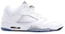 (W) Air Jordan 5 Retro Low 'Metallic White' 2006 Putih Metalik 314337-101