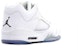 (W) Air Jordan 5 Retro Low 'Metallic White' 2006 Putih Metalik 314337-101
