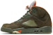 Air Jordan 5 Retro LS 'Olive' Lelaki 314259-381