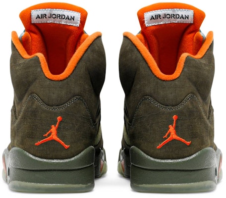Air Jordan 5 Retro LS 'Olive' Lelaki 314259-381 Details for Air Jordan 5 Retro LS 'Olive' Lelaki 314259-381