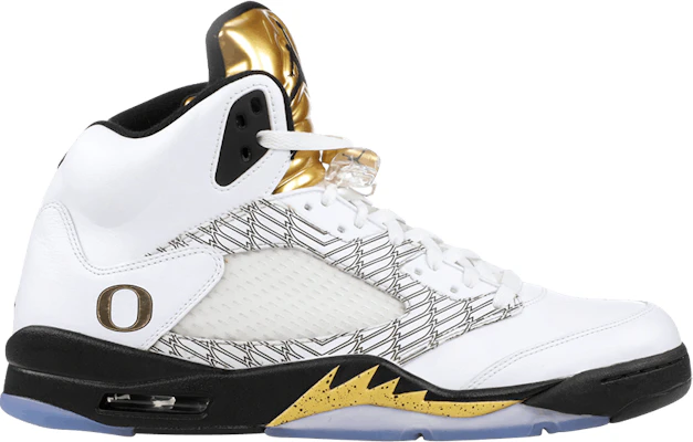 Jordan retro 5 oregon ducks sales
