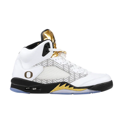 Jordan 5 Retro PE 'Oregon Ducks Olympic Gold'