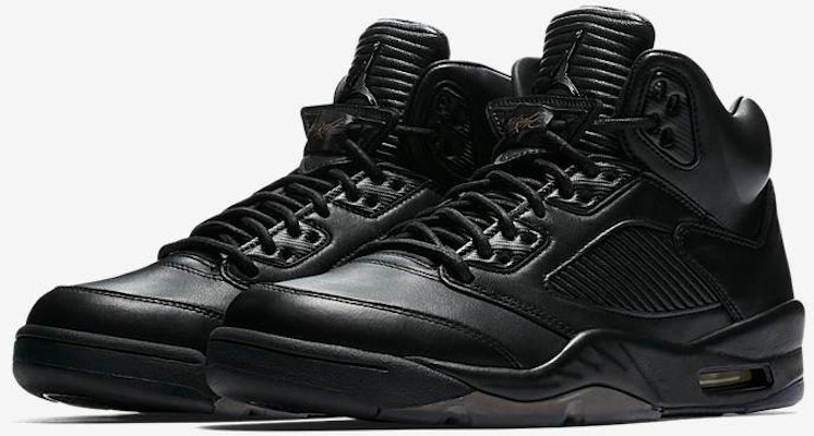 Air Jordan 5 Retro Premium 'Triple Black' 881432-010 Order Air Jordan 5 Retro Premium 'Triple Black' 881432-010