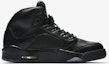 Shop Kasut Air Jordan 5 Retro Premium 'Triple Black' 881432-010