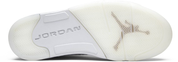 Air Jordan 5 復刻版 PRM '純白鉑金' 881432-003 Shop Air Jordan 5 復刻版 PRM '純白鉑金' 881432-003